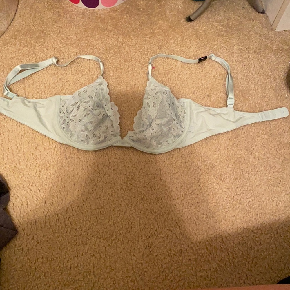 Light blue/teal unlined Victoria’s Secret bra
